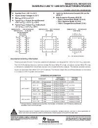 Datasheet 5962-0050601Q2A manufacturer TI