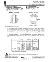 Datasheet 74HC590 manufacturer TI