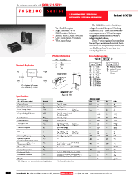 Datasheet 78SR100 manufacturer TI