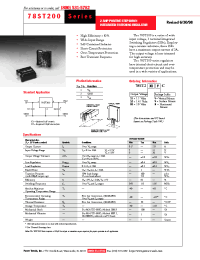 Datasheet 78SR205HC manufacturer TI