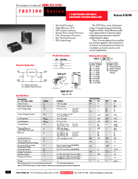 Datasheet 78ST105SC manufacturer TI
