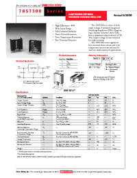 Datasheet 78ST300 manufacturer TI