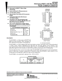 Datasheet AD7524J manufacturer TI