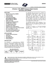 Datasheet ADS5242 manufacturer TI