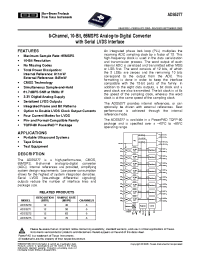 Datasheet ADS5271 manufacturer TI