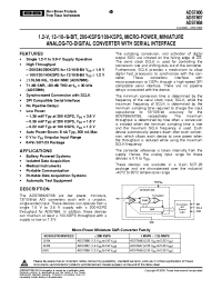Datasheet ADS7867IDBVTG4 manufacturer TI