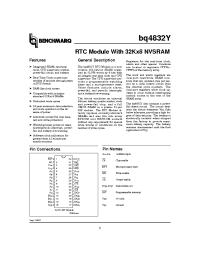 Datasheet BQ4832Y manufacturer TI