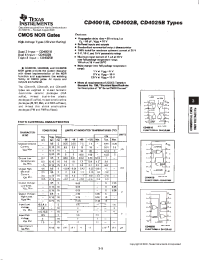 Datasheet CD4002BPWR manufacturer TI