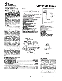 Datasheet CD4046BF3A manufacturer TI