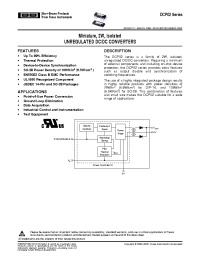 Datasheet DCP020503UDVB manufacturer TI
