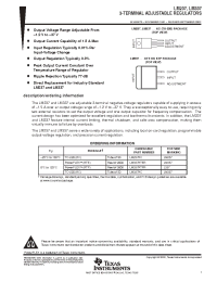 Datasheet LM237KTE manufacturer TI