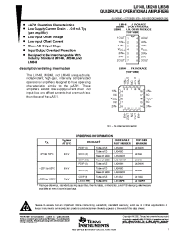 Datasheet LM248DR manufacturer TI