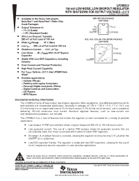 Datasheet LP2985A-12DBVR manufacturer TI