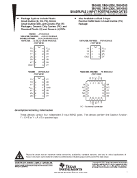 Datasheet MH74S00 manufacturer TI