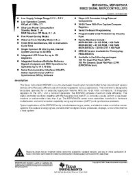 Datasheet MSP430C33X manufacturer TI