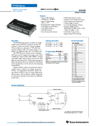 Datasheet PT4401A manufacturer TI