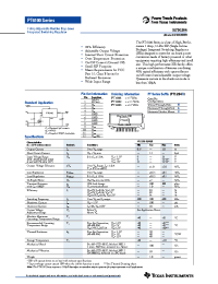 Datasheet PT6103N manufacturer TI
