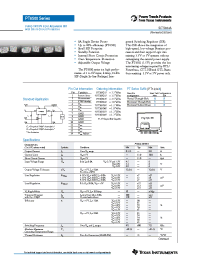 Datasheet PT6502A manufacturer TI