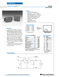 Datasheet PT6527B manufacturer TI