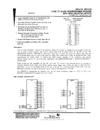 Datasheet SN54159 manufacturer TI