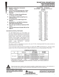 Datasheet SN54ABT162244 manufacturer TI