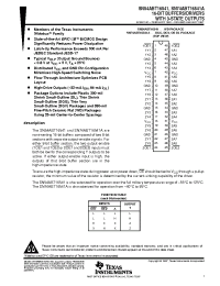 Datasheet SN54ABT16541WD manufacturer TI