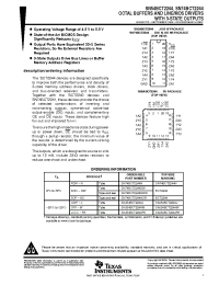 Datasheet SN54BCT2244 manufacturer TI