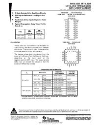 Datasheet SN54LS245 manufacturer TI