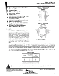 Datasheet SN55115N manufacturer TI