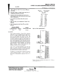 Datasheet SN74154DW manufacturer TI