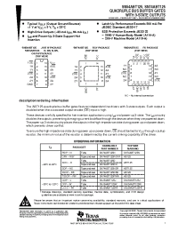 Datasheet SN74ABT125D manufacturer TI