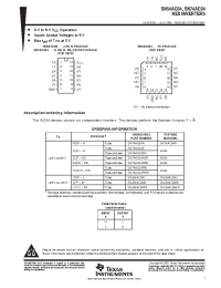 Datasheet SN74AC04DBR manufacturer TI