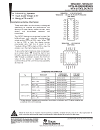 Datasheet SN74AC241DWR manufacturer TI