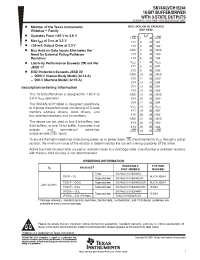 Datasheet SN74ALVCH16244DLR manufacturer TI