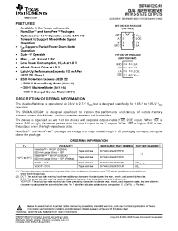 Datasheet SN74AUC2G241YEPR manufacturer TI