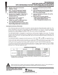 Datasheet SN74AVCB164245 manufacturer TI