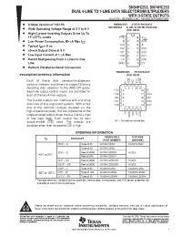 Datasheet SN74HC253DBR manufacturer TI