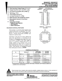 Datasheet SN74HC377DWR manufacturer TI
