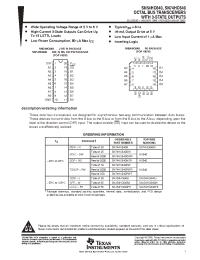Datasheet SN74HC640PW manufacturer TI