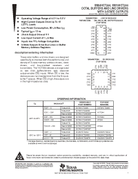 Datasheet SN74HCT244DW manufacturer TI