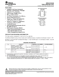 Datasheet SN74LVC1G11YEPR manufacturer TI