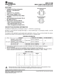 Datasheet SN74LVC1G386DCKR manufacturer TI