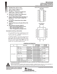 Datasheet SN74LVC244ADWR manufacturer TI