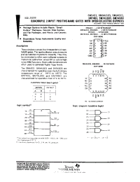 Datasheet SN74S03D manufacturer TI