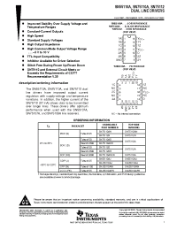 Datasheet SN75110AJ manufacturer TI