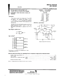 Datasheet SNJ54128 manufacturer TI