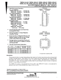 Datasheet TIBPAL16L8-5CJ manufacturer TI