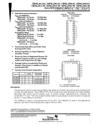 Datasheet TIBPAL20R6-5C manufacturer TI