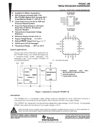 Datasheet TPS3307-18MJG manufacturer TI