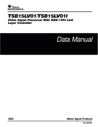 Datasheet TSB15LV01PFC manufacturer TI